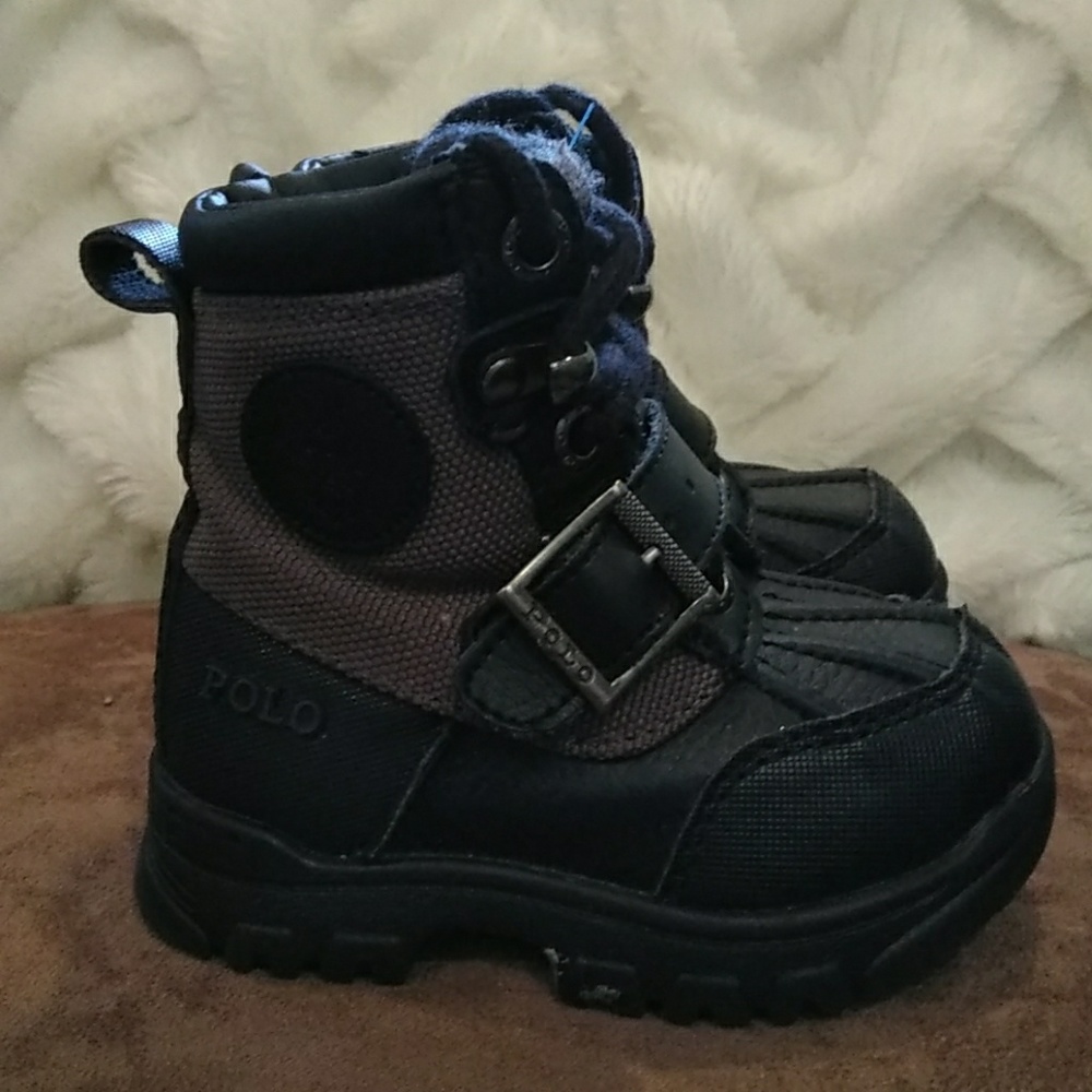 Ralph Lauren Polo boots infant size 5